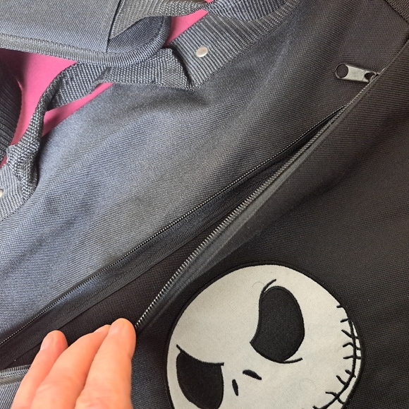 Nightmare Before Christmas Black Messenger Bag. - Picture 3 of 13